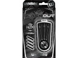 Winmau Blackout steel tip darts 22gr