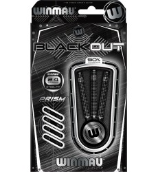 Smiginio strėlytės Winmau Blackout Steel Tip 24 g