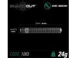 Smiginio strėlytės Winmau Blackout Steel Tip 24 g