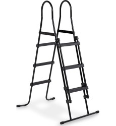 EXIT pool ladders for frame height of 91-107cm - black