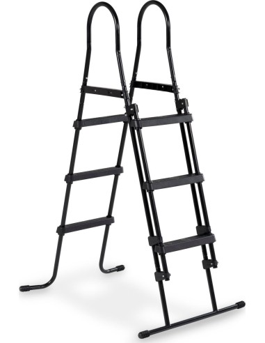 EXIT baseino kopėčios rėmo aukščiui 91–107 cm, juodos