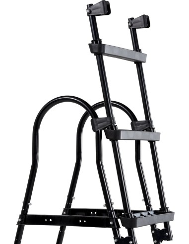 EXIT pool ladders for frame height of 91-107cm - black