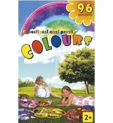 Maxi dėlionė COLOURS, 3-6 metų vaikams