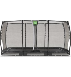 EXIT Allure Premium ground trampoline 244x427cm - black