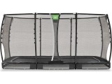 EXIT Allure Premium ground trampoline 244x427cm - black