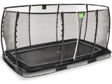 EXIT Allure Premium ground trampoline 244x427cm - black