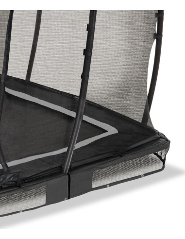 EXIT Allure Premium ground trampoline 244x427cm - black