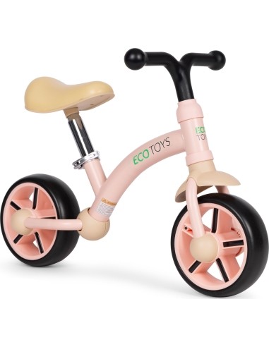Children's cross-country bicycle EVA wheels saddle adjustment pink ECOTOYS