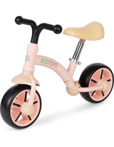 Children's cross-country bicycle EVA wheels saddle adjustment pink ECOTOYS