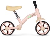 Vaikiškas triratukas EVA ratais ir reguliuojama sėdyne, rožinis, ECOTOYS
