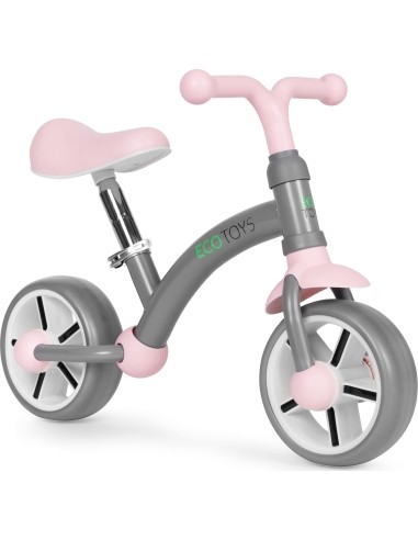 Children's cross-country bicycle EVA wheels saddle adjustment grey ECOTOYS