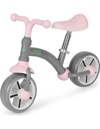 Children's cross-country bicycle EVA wheels saddle adjustment grey ECOTOYS