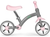 Vaikiškas triratukas ECOTOYS su EVA ratais ir reguliuojama sėdyne, pilkas