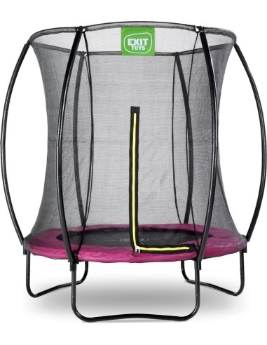 EXIT Silhouette trampoline ø183cm - pink Outdoor Round Coil spring Above ground trampoline