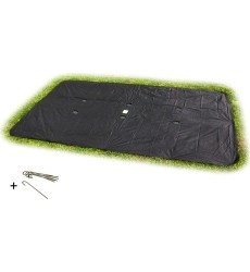 EXIT ground level trampoline rectangular cover 275x458cm