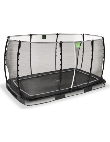 EXIT Allure Classic ground trampoline 214x366cm - black