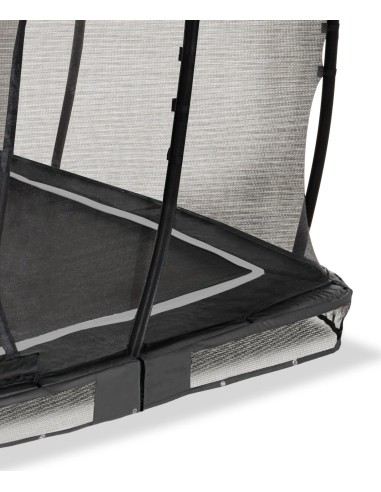 EXIT Allure Classic ground trampoline 214x366cm - black
