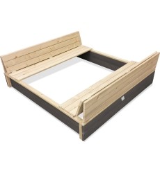 EXIT Aksent wooden sandpit 136x132cm