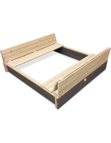 EXIT Aksent wooden sandpit 136x132cm