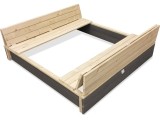 EXIT Aksent wooden sandpit 136x132cm