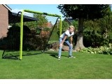 EXIT Tempo steel football goal 300x200cm - green/black