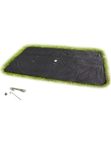 EXIT ground level trampoline rectangular cover 244x366cm