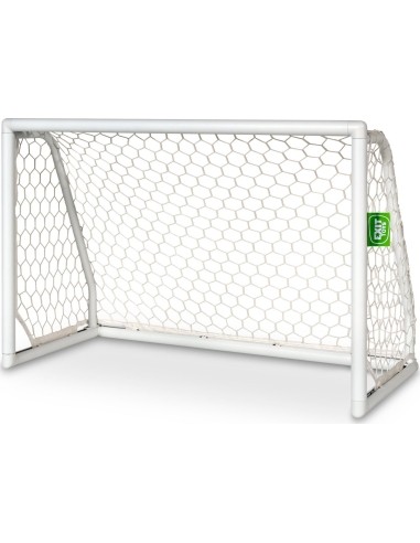 EXIT Scala aluminium football goal 120x80cm - white