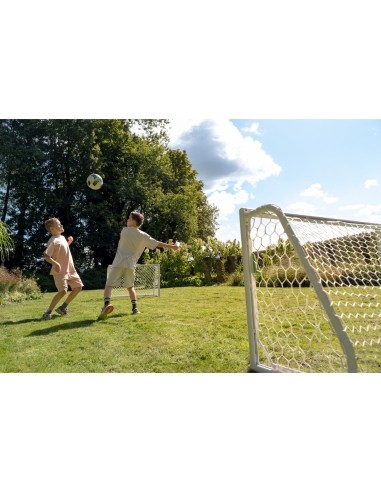 EXIT Scala aluminium football goal 120x80cm - white