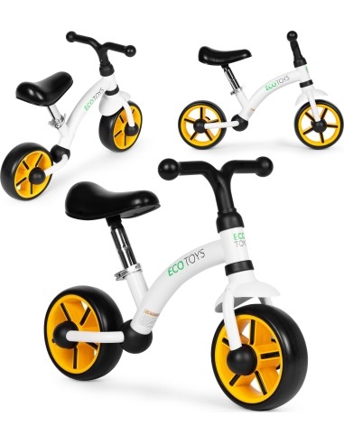 Children's cross-country bicycle EVA wheels saddle adjustment black ECOTOYS
