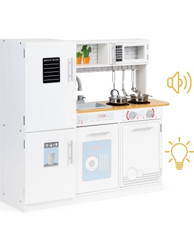 Wooden Kids Kitchen with Pots Eco Toys