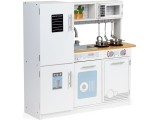 Wooden Kids Kitchen with Pots Eco Toys