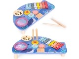 Muzikinis stalas su instrumentais, jūrų tema, ECOTOYS
