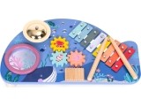 Instrument table music table dulcimer cymbal percussion cymbal grater marine theme ECOTOYS