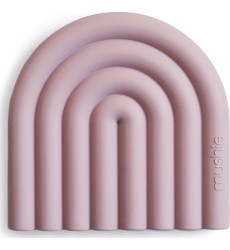 Silikoninis kramtukas Mushie Rainbow Mauve
