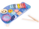 Instrument table music table dulcimer cymbal percussion cymbal grater marine theme ECOTOYS