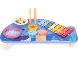 Muzikinis stalas su instrumentais, jūrų tema, ECOTOYS