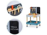 Wooden workshop with tools - 47 el. Ecotoys