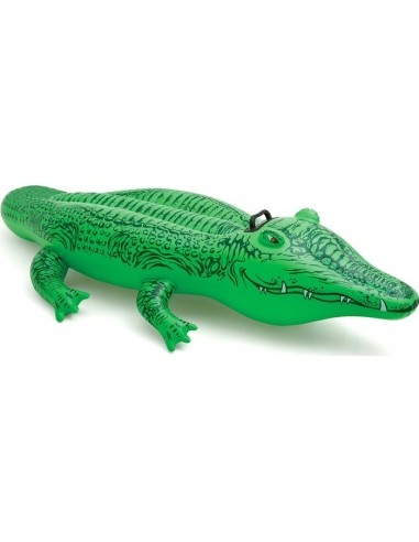 Inflatable alligator swimming mattress 168cm