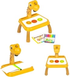Projector dinosaur drawing board 12 markers 24 designs