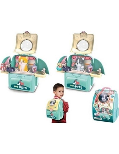 Gyvūnėlis kuprinėje Eddy Toys, 2 ass, PP