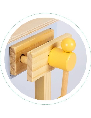 Wooden workshop with tools - 47 el. Ecotoys