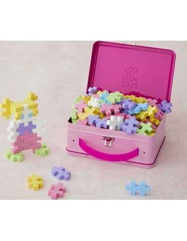 Constructor Plus Plus Pastel Luggage, 70pcs.