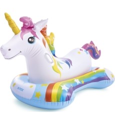 Pripučiamas čiužinys Intex Unicorn, 163x86, 57552