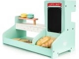 Wooden kitchen, cafe shop, bakery shop ECOTOYS
