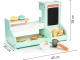Wooden kitchen, cafe shop, bakery shop ECOTOYS