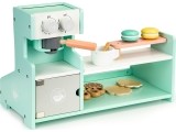Wooden kitchen, cafe shop, bakery shop ECOTOYS