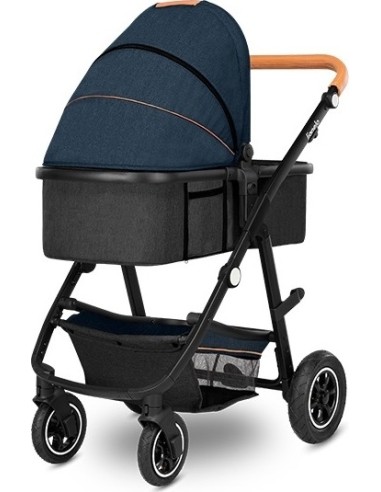Vežimėlis Lionelo Amber 2in1 Blue Navy