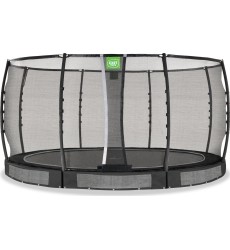EXIT Allure Premium ground trampoline ø427cm - black