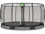 Įleidžiamas batutas EXIT Allure Premium ø427 cm, juodas