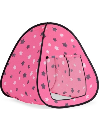 Tent for children house pink stars